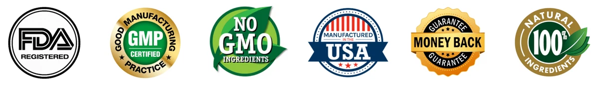 FDA Registered | GMP Certified | Made in USA | 100% Natural | Non-GMO | Clinically Tested